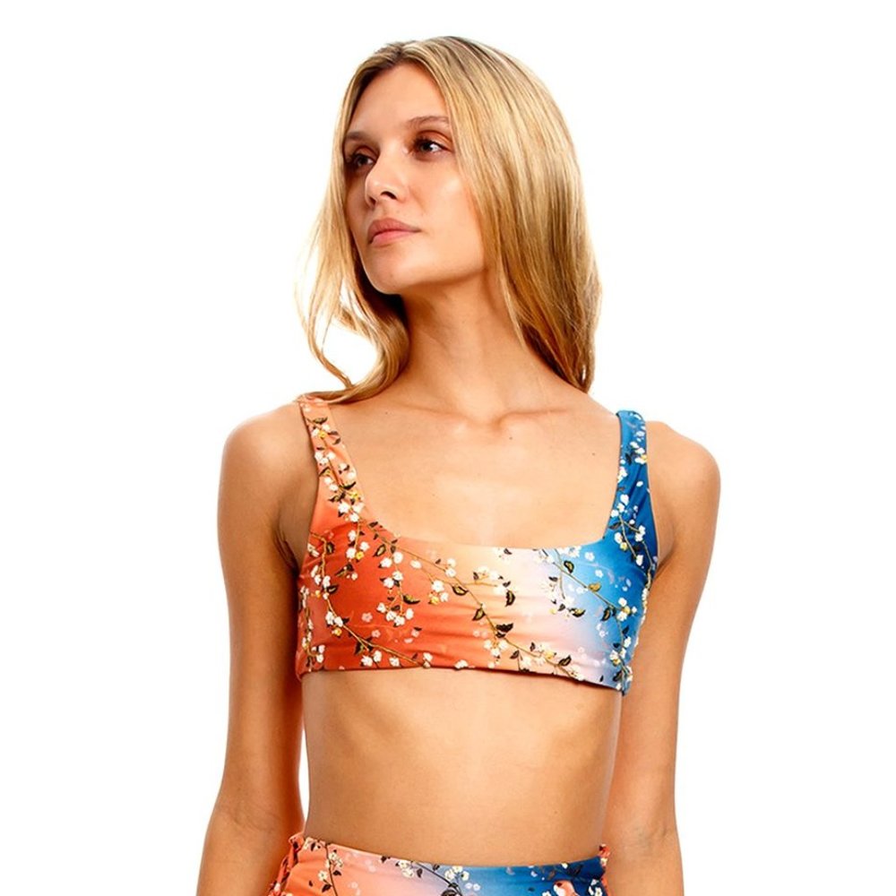 Agua Bendita Top Coleen Ornit Embroidered Top